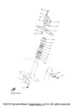 Yamaha parts diagram for 21W-23486-00-00 - Ref #2