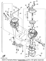 Yamaha parts diagram for 3CF-1490H-00-00 - Ref #19