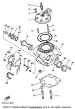 Yamaha parts diagram for 2VM-11993-10-00 - Ref #30