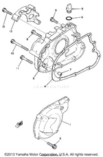 Yamaha parts diagram for 537-15451-01-00 - Ref #4