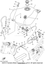 Yamaha parts diagram for 90480-18525-00 - Ref #33