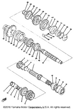 Yamaha parts diagram for 93102-30025-00 - Ref #39