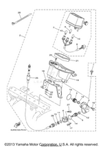 Yamaha parts diagram for 4G1-84744-00-XX - Ref #9