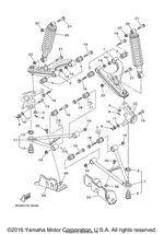 Yamaha parts diagram for 90201-100F7-00 - Ref #17