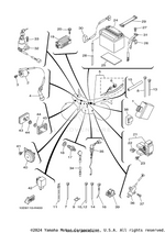 Yamaha parts diagram for 90149-06228-00 - Ref #33