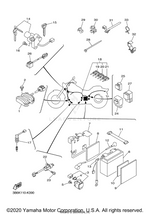 Yamaha parts diagram for 5KP-81960-00-00 - Ref #1