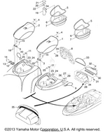 Yamaha parts diagram for F0R-U517C-01-00 - Ref #4
