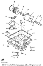 Yamaha parts diagram for 36Y-13441-00-00 - Ref #5
