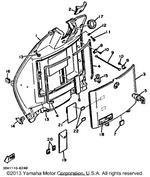 Yamaha parts diagram for 25G-28357-00-00 - Ref #15