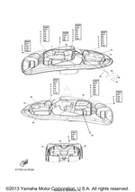 Yamaha parts diagram for F1T-U35A1-10-00 - Ref #12