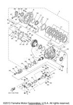 Yamaha parts diagram for 90105-10111-00 - Ref #54