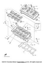 Yamaha parts diagram for 5EB-11195-00-00 - Ref #6