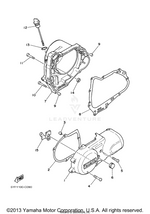 Yamaha parts diagram for 98507-06045-00 - Ref #10
