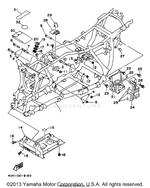 Yamaha parts diagram for 3HN-21316-00-00 - Ref #4