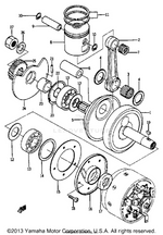 Yamaha parts diagram for 93310-21606-00 - Ref #7