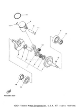 Yamaha parts diagram for 4ES-11631-01-D0 - Ref #8