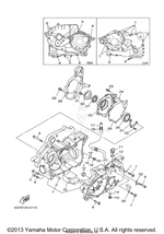Yamaha parts diagram for 90465-10090-00 - Ref #32