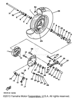 Yamaha parts diagram for 90209-12259-00 - Ref #44