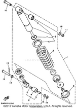 Yamaha parts diagram for 92990-12600-00 - Ref #14