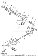 Yamaha parts diagram for 4X7-18120-01-00 - Ref #1
