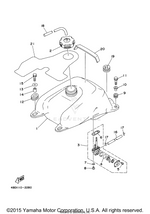 Yamaha parts diagram for 90445-113E8-00 - Ref #16