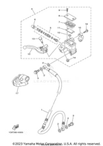 Yamaha parts diagram for 5NY-25868-00-00 - Ref #6