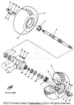 Yamaha parts diagram for 21V-25367-00-00 - Ref #11