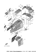 Yamaha parts diagram for B4J-F174A-00-00 - Ref #21