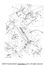 Yamaha parts diagram for 5YU-14714-00-00 - Ref #38
