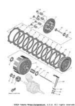 Yamaha parts diagram for 4ES-16356-00-00 - Ref #15