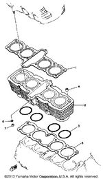 Yamaha parts diagram for 2H7-11181-02-00 - Ref #1