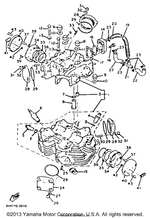 Yamaha parts diagram for 447-11186-00-00 - Ref #28