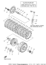 Yamaha parts diagram for 90501-230A6-00 - Ref #12