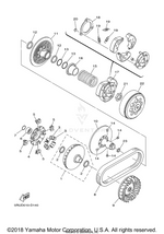 Yamaha parts diagram for 90501-550A1-00 - Ref #15