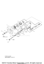 Yamaha parts diagram for F1C-U143J-10-00 - Ref #2
