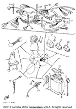 Yamaha parts diagram for 42X-81940-00-00 - Ref #1