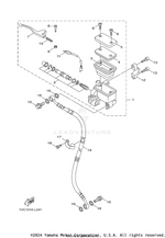 Yamaha parts diagram for 1DN-H3922-00-00 - Ref #7