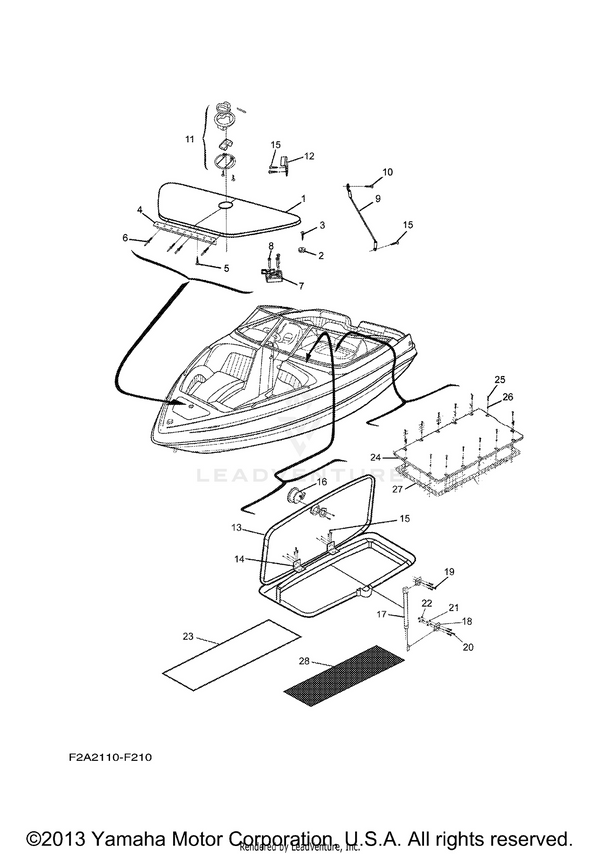 Yamaha parts diagram for 90267-48802-00 - Ref #6