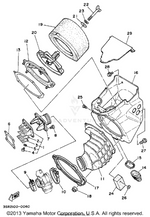 Yamaha parts diagram for 90269-11042-00 - Ref #25