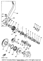 Yamaha parts diagram for 278-15676-00-00 - Ref #11