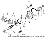 Yamaha parts diagram for 90430-08209-00 - Ref #14