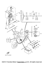 Yamaha parts diagram for 90464-23811-00 - Ref #17