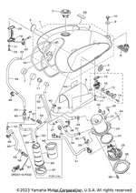 Yamaha parts diagram for 1J7-24182-01-00 - Ref #8