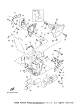 Yamaha parts diagram for 55K-21708-00-00 - Ref #20