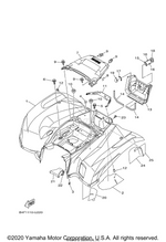 Yamaha parts diagram for 2UD-F1600-V0-00 - Ref #1