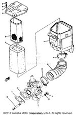 Yamaha parts diagram for 275-13556-09-00 - Ref #11