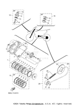 Yamaha parts diagram for 93812-14814-00 - Ref #21