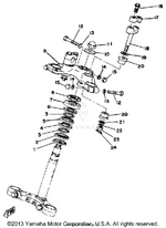 Yamaha parts diagram for 90209-17057-00 - Ref #10