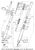 Yamaha parts diagram for 36Y-23147-00-00 - Ref #19