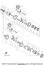 Yamaha parts diagram for 90209-25325-00 - Ref #14